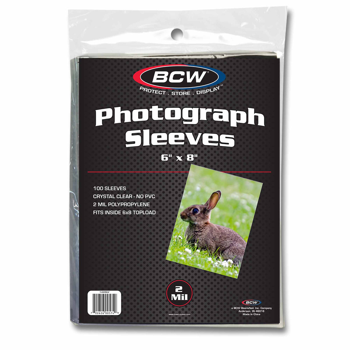 BCW 6 x 8 Photo Sleeves – product image 1