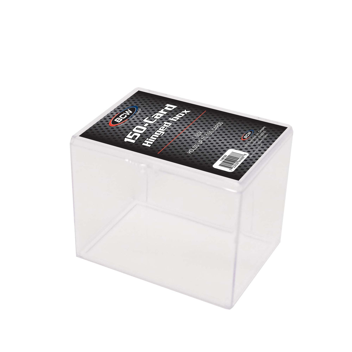 BCW Hinged Trading Card Box - 150 Count – product image 1