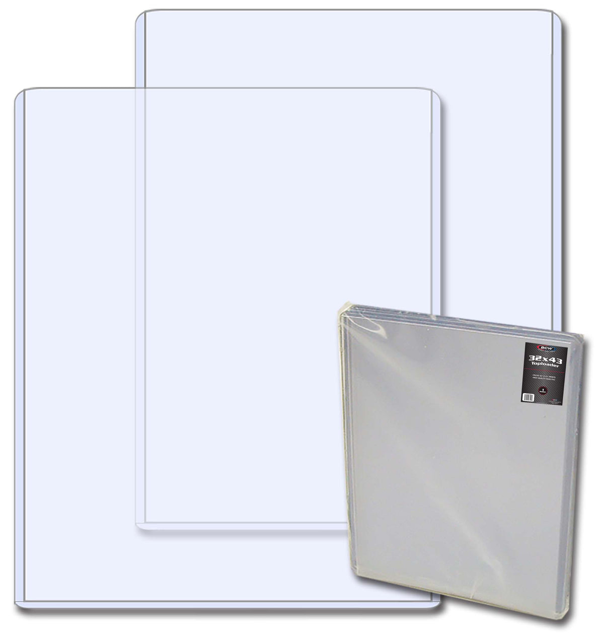 BCW 32 × 43 Rigid Poster and Photo Protector – product image 1
