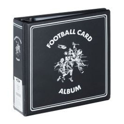 BCW 3 In. Album - Football - Black – product image 1