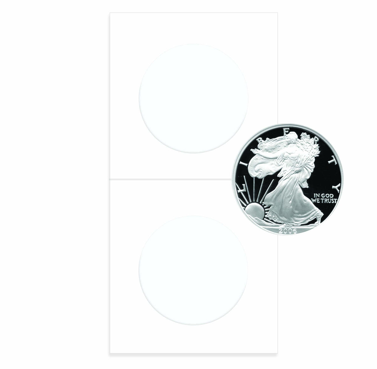 BCW Paper Flips 2.5 x 2.5 - Eagle – product image 1