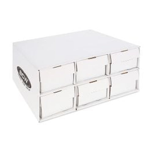 BCW Shoe Box House with 6 Shoe Boxes – Trading Card Storage – product image 1