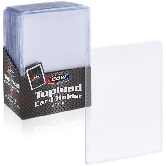 BCW 3 x 4 Topload Card Holder - Standard – product image 1