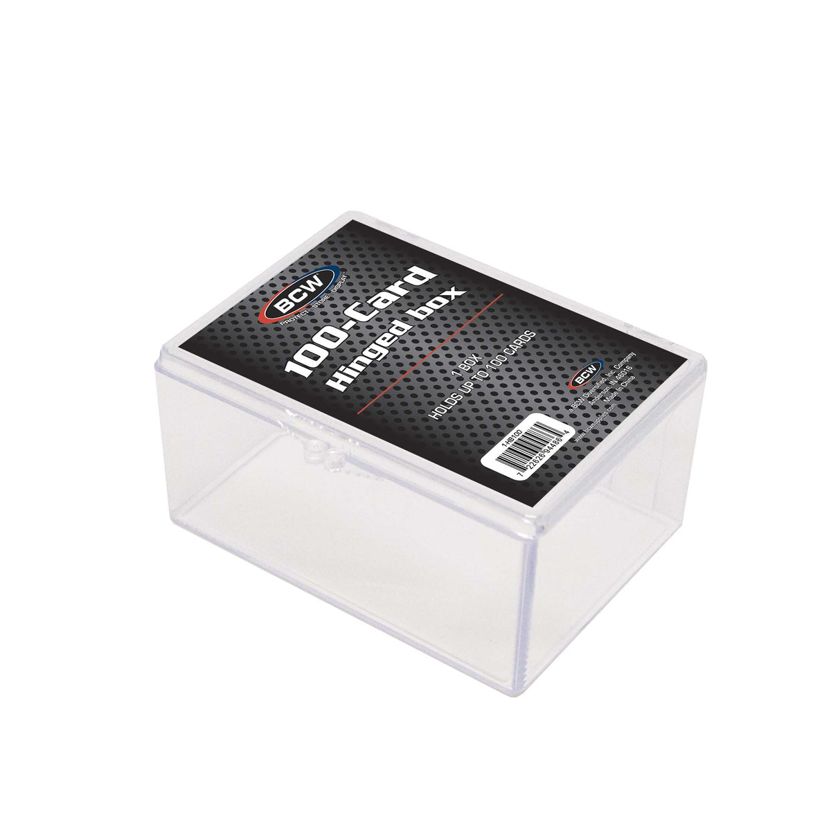 BCW Hinged Trading Card Box - 100 Count – product image 1