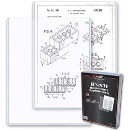 BCW 8.5 × 11 Rigid Photo Protector – product image 1