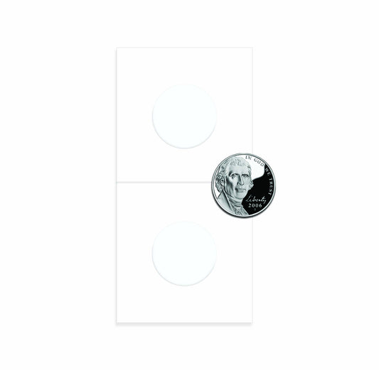 BCW Paper Flips - 2" x 2" - Nickel - Box – product image 1