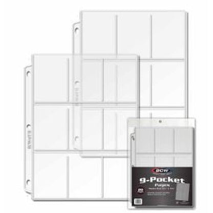 BCW Vinyl 9-Pocket Page (No.2) – product image 1