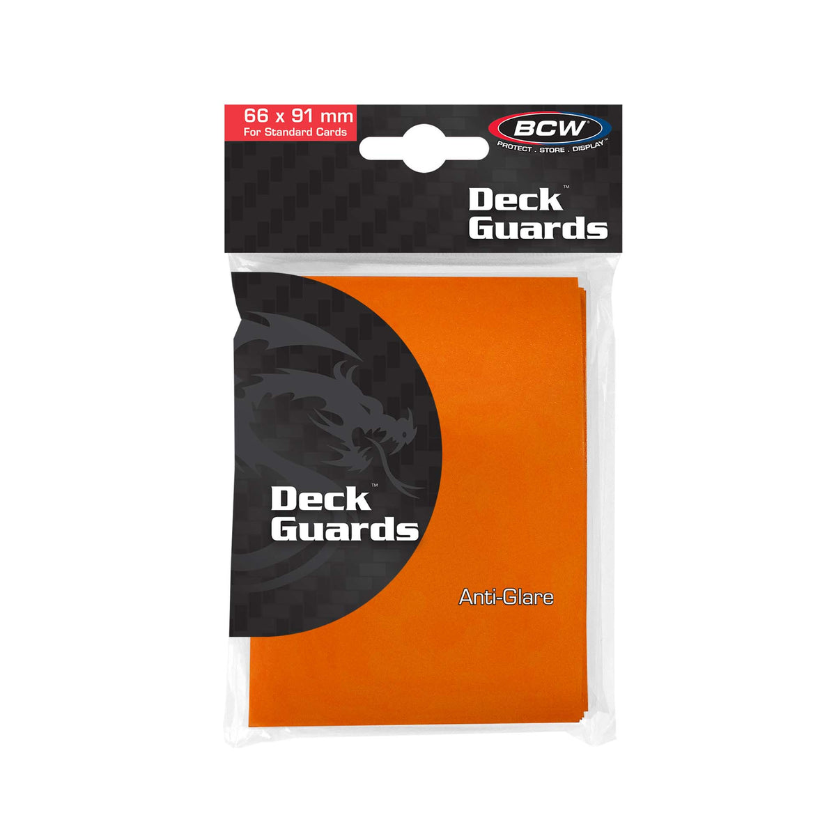 BCW Deck Guard - Double Matte - Orange – product image 1