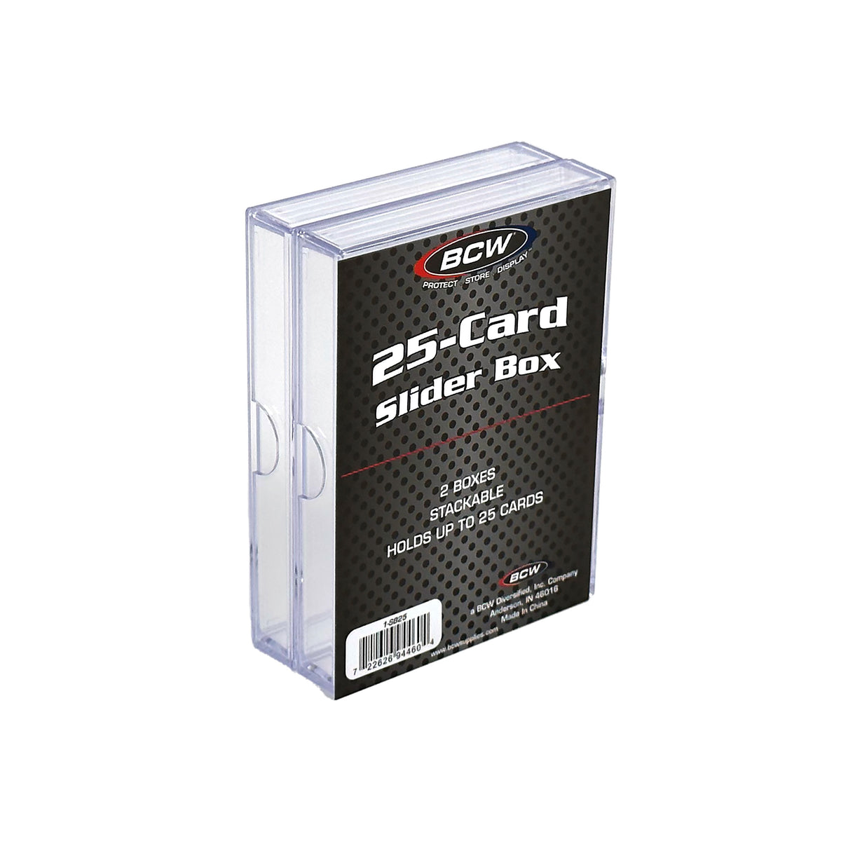 BCW 2-Piece Slider Box - 25 Count – product image 1