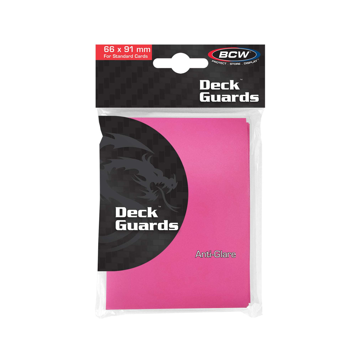 BCW Deck Guard - Double Matte - Pink – product image 1