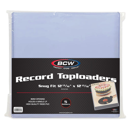 BCW Rigid Vinyl Record Protector – Snug Fit – 9 mm – product image 1