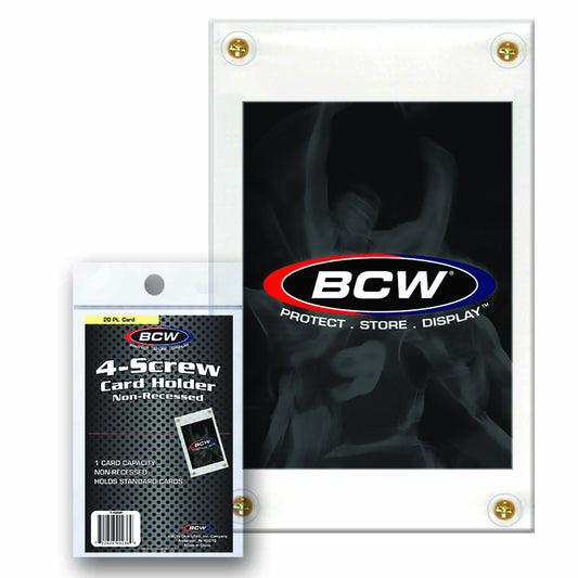 BCW 4-Screw Card Holder - Non Recessed – product image 1