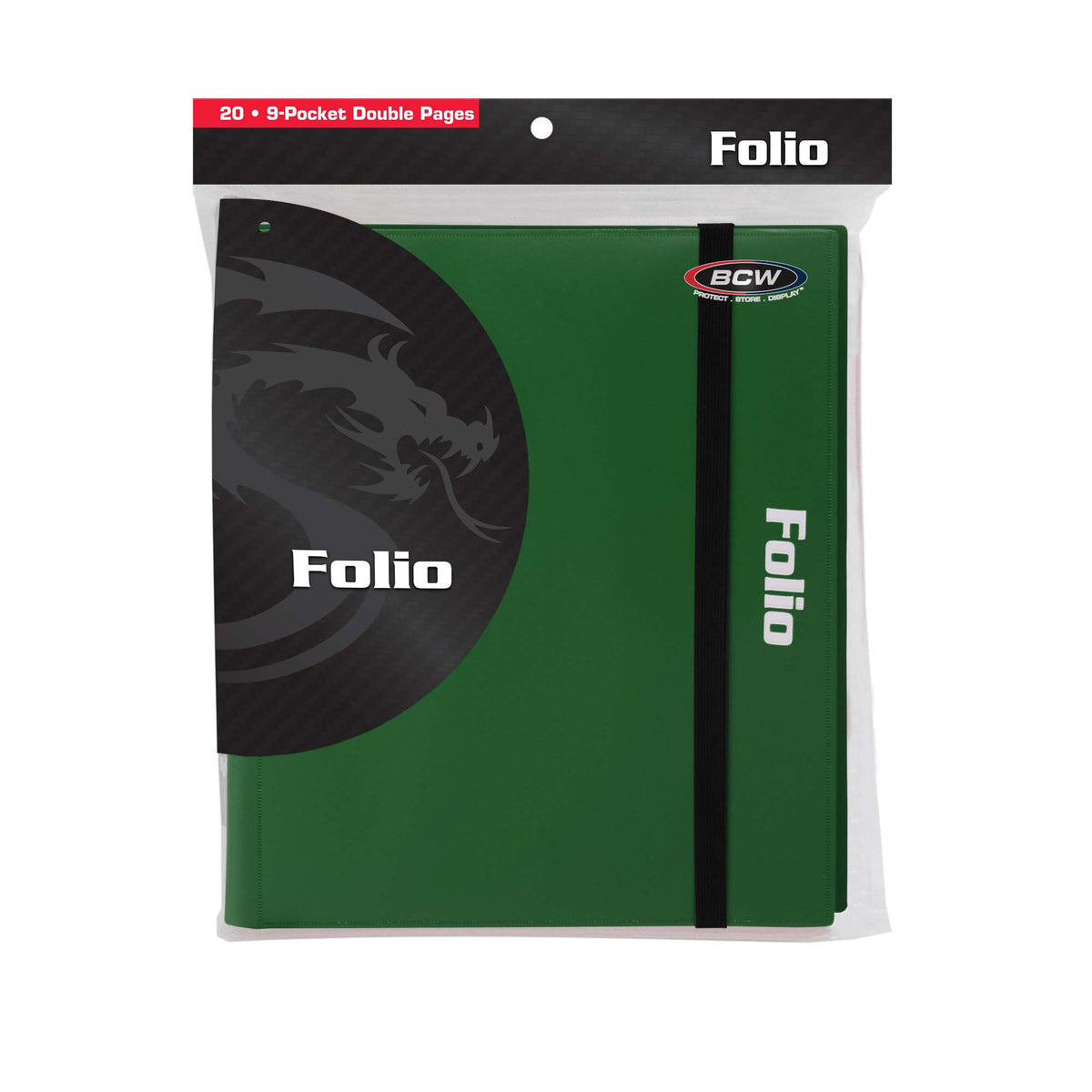 BCW Folio 9-Pocket Album - Green – product image 1