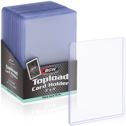 BCW 79 Pt Rigid Trading Card Protector – product image 1