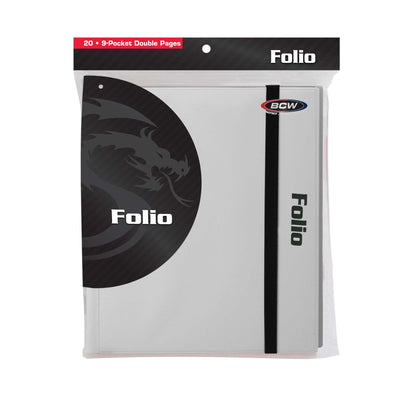 BCW Folio 9-Pocket Album - White – product image 1
