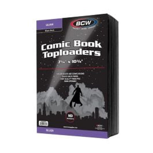 BCW Rigid Silver-Age Comic Book Protector – Black – product image 1