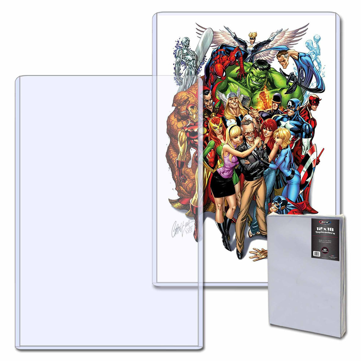 BCW 12 × 18 Rigid Poster and Photo Protector – product image 1