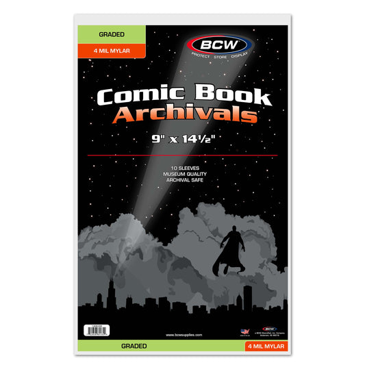 BCW Graded Comic Mylar Sleeve - 4 Mil – product image 1