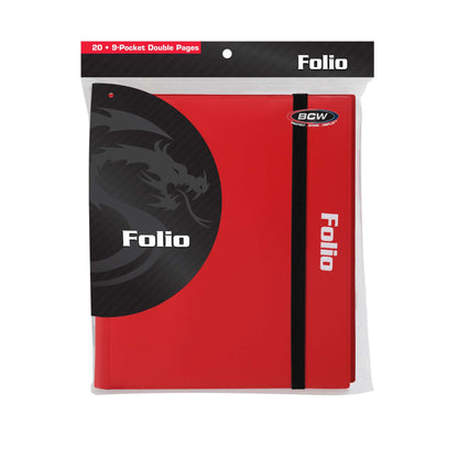 BCW Folio 9-Pocket Album - Red – product image 1