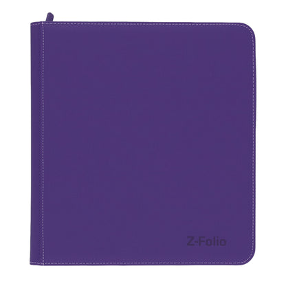 BCW Z-Folio 12-Pocket Lx Album - Purple – product image 1