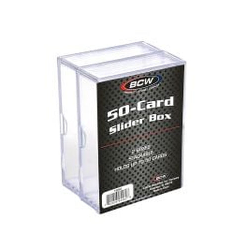 BCW 2-Piece Slider Box - 50 Count – product image 1