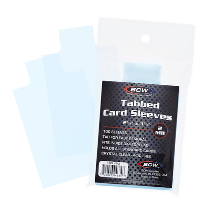 BCW Standard Card Sleeves - Tab – product image 1