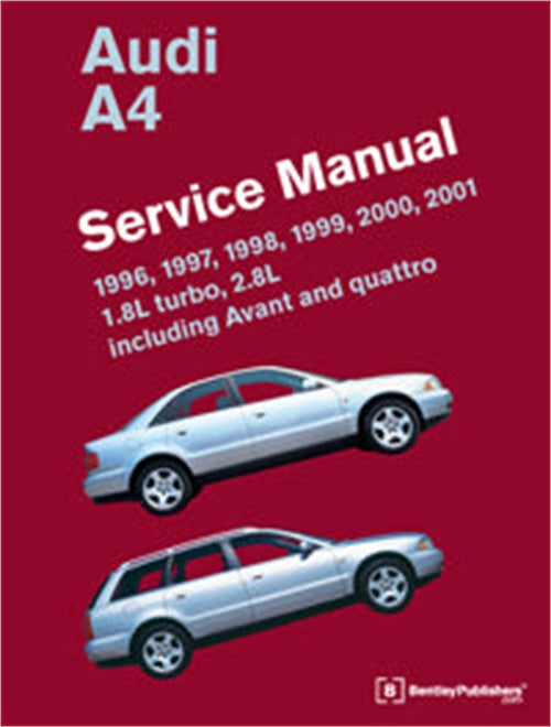 Audi A4 (B5) Service Manual: 1996, 1997, 1998, 1999, 2000, 2001 – product image 1