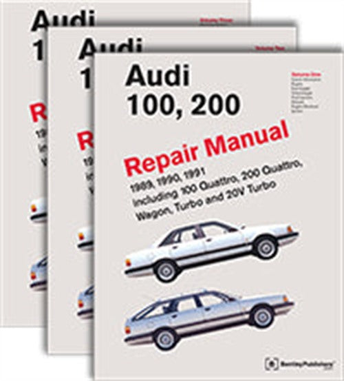 Audi 100, 200: 1989-1991 Repair Manual – product image 1