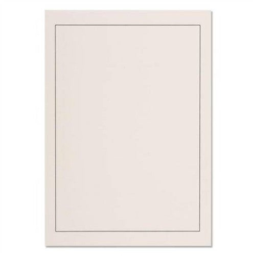 LIGHTHOUSE Blank sheets with black borderline, A4 – product image 1