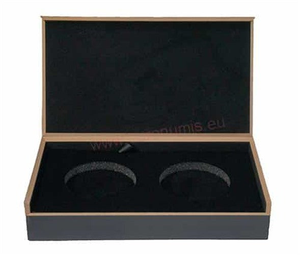 LUXOR coin box for tow coins in UNI CAPS S round coin capsule – product image 1