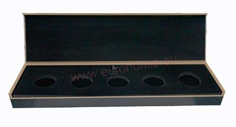 LUXOR coin box for five coins in uni caps S (round coin capsule) – product image 1