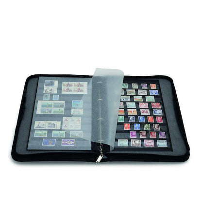 Ring binder folder KURT in GRANDE format, Brown