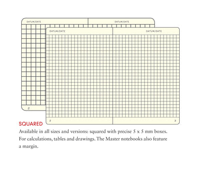 Reporter Notepad Pocket (A6) Hardcover, 94 Numbered Sheets/188 Pages, Black, Ruled