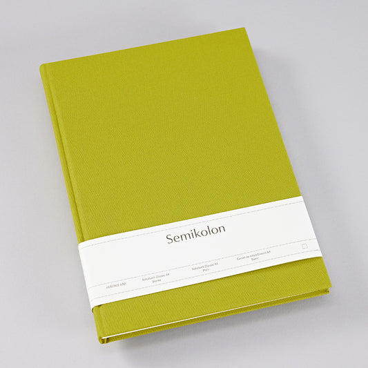 Notebook Classic (A4) ruled, matcha