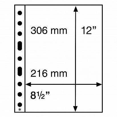 Plastic Sheets SH 312, 1 pocket (A4), PP, clear, pack of 50