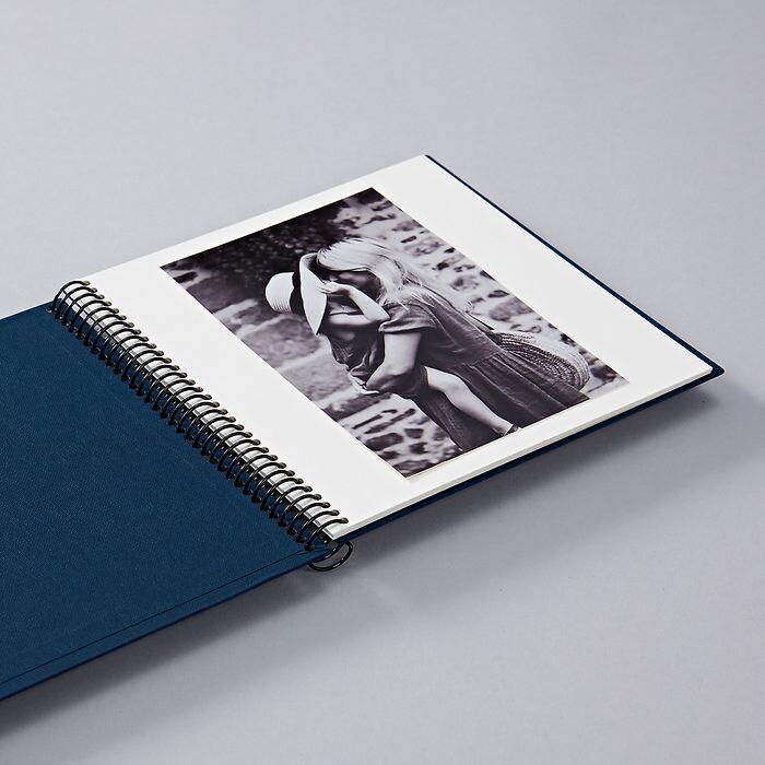 Photo Album, Spiral Bound, Piccolino, Cream Pages, Forest