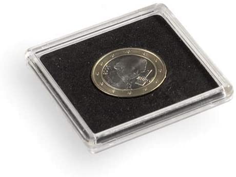 Square Coin Capsules QUADRUM, empty, per 100 pcs.