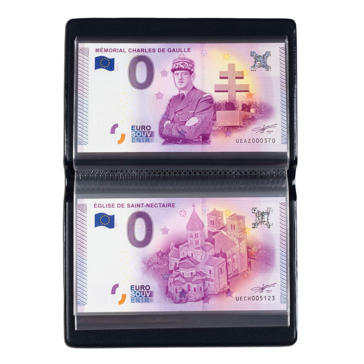 Pocket album ROUTE for 40 "Euro Souvenir" banknotes