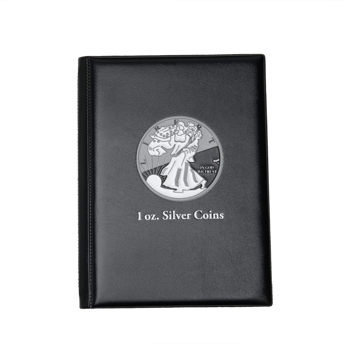 Pocket album ROUTE for 48 silver coins up to 41mm diameter, Black