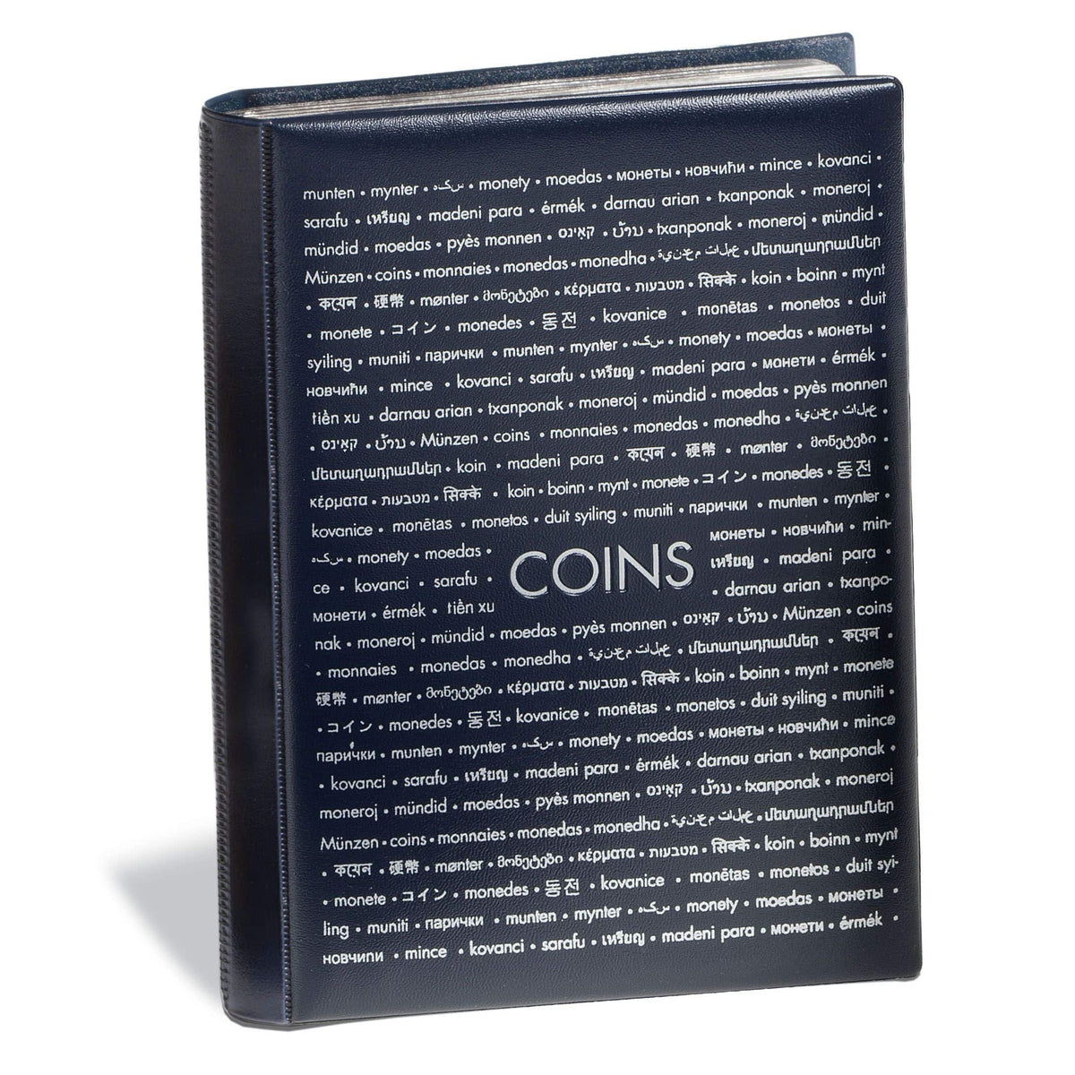 Pocket album ROUTE for 96 coins, blue