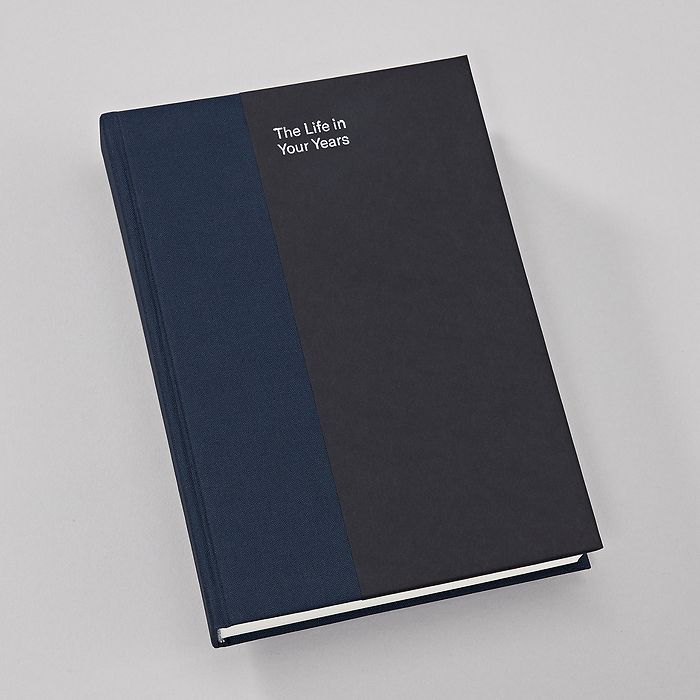 The Life in Your Years, 5-Year Book (A5), Midnight