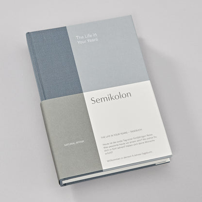 The Life in Your Years, 5-Year Book (A5), Sea Salt